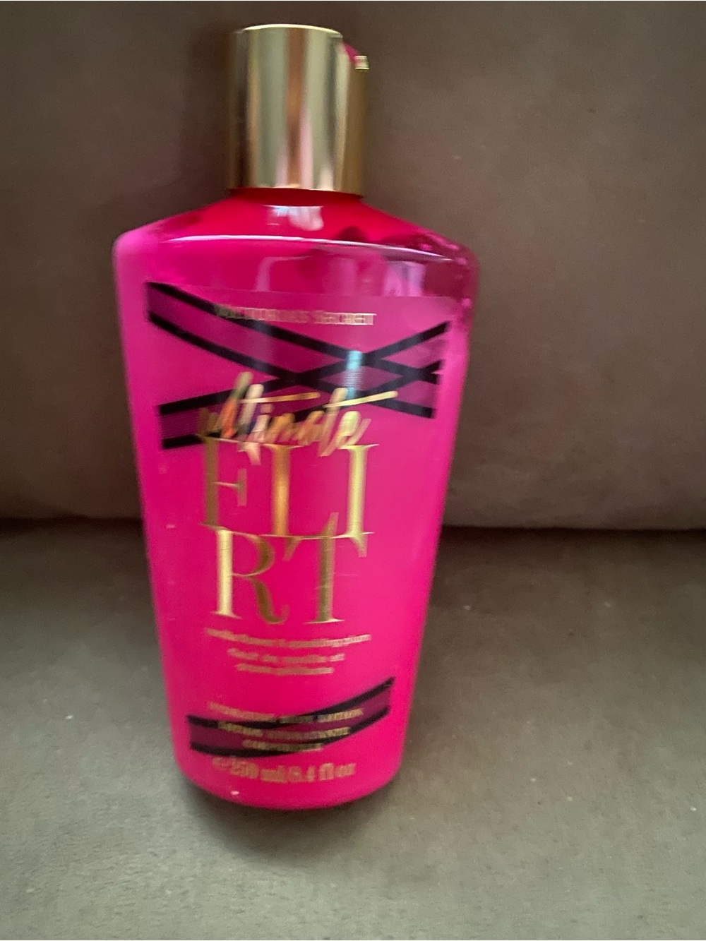 Victoria's Secret Pink Body Lotion with Gold Cap